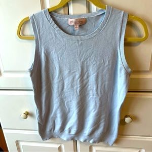 Philosophy Light Blue Sweater Tank